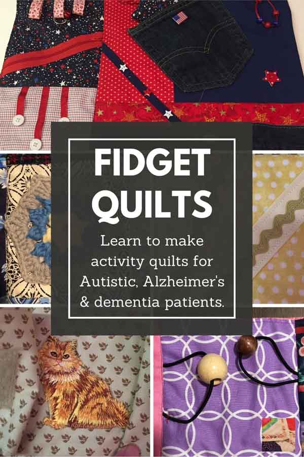 Learn to make Fidget Quilts - Pin2