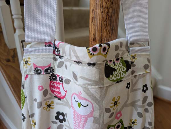 Field Bag Finished Back Strap Hardware