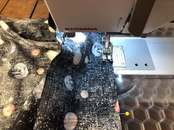 Field Bag Fix Line 14 Sew Gusset to Front Back