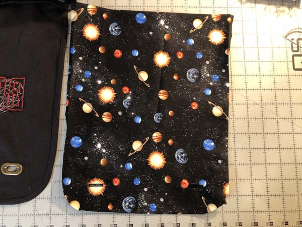 Field Bag Fix Line 20 Flap Lining Ready