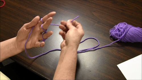 Finger Knitting Tutorial - Tail