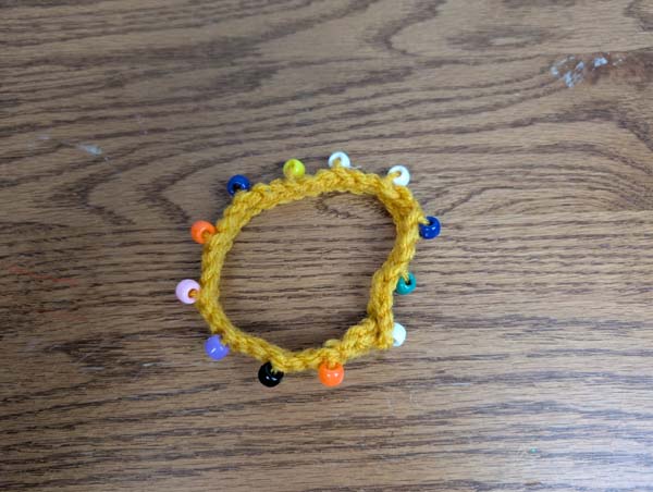 Finger_Knitted_Friendship_Bracelet finished