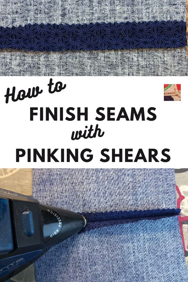 Pinking Shears for Fabric Cutting and Finishing Edges – MadamSew