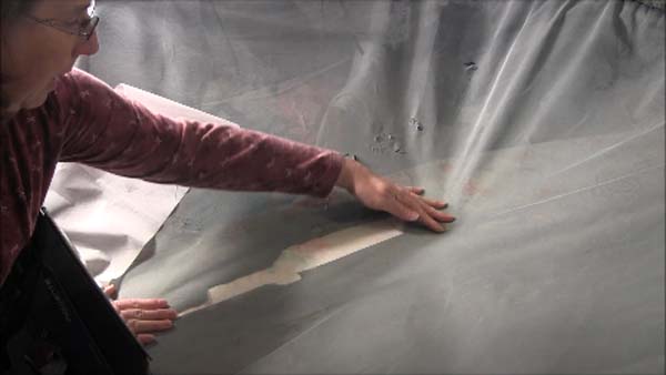 Fix Garden Covers Insect Netting Fusible Interfacing On Bottom