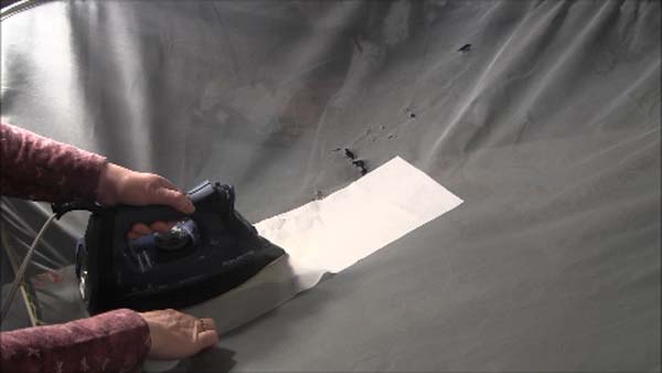 Fix Garden Covers Insect Netting Iron to Fuse