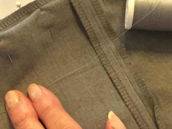 Fix Pants Hem Match Thread Color