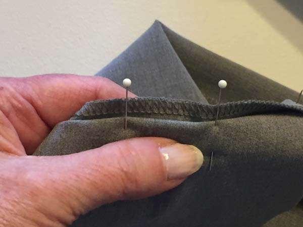 Fix Pants Hem Pin Seam