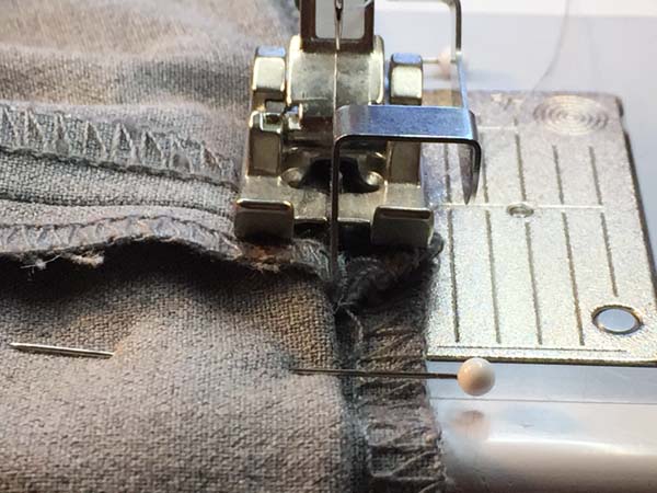 HOW TO FIX DRESS PANTS HEM, Blind Stitch