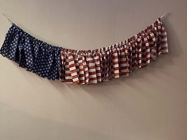 Flag Garland Finished Garland