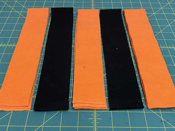 Flannel Checkered Scarf Alternate Strips 2