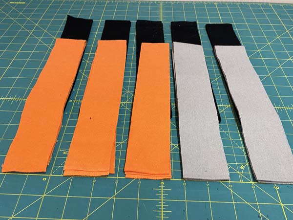 Flannel Checkered Scarf Cut Strips