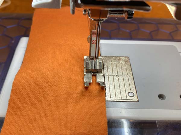 Flannel Checkered Scarf Sew Strips Together