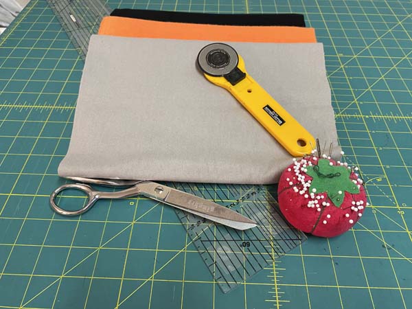 Flannel Checkered Scarf Supplies