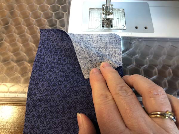 Flat Felled Seam 1 Wrong Sides Together