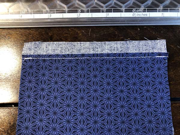 Flat Felled Seam 5 Seam Trimmed