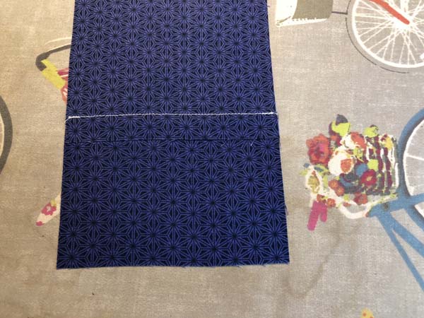 Flat Felled Seam 6 Seam Pressed