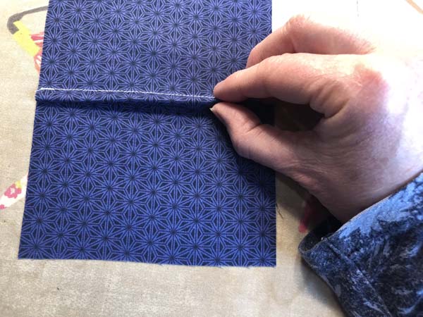 Flat Felled Seam 8 Fold Top Seam under