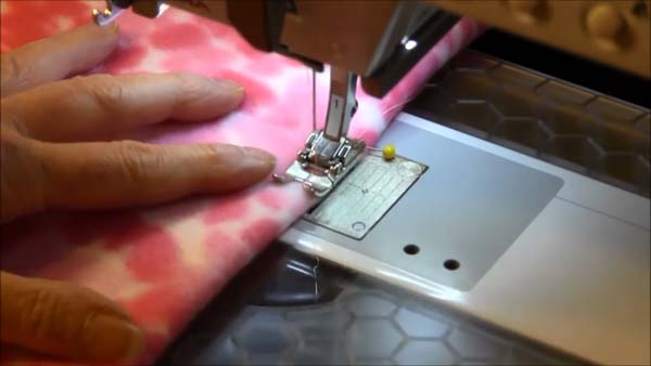 Fleece Fringed Scarf 10 edgestitch scarf