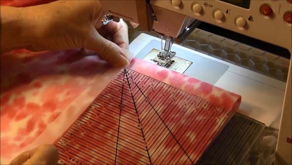 Fleece Fringed Scarf 12 add tape guide