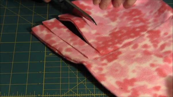 Fleece Fringed Scarf 15 Cut Fringe