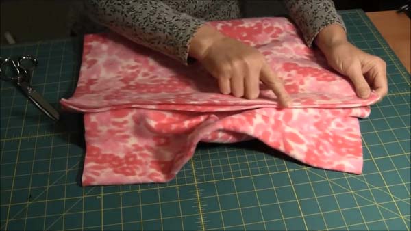 Fleece Fringed Scarf 3 remove selvage