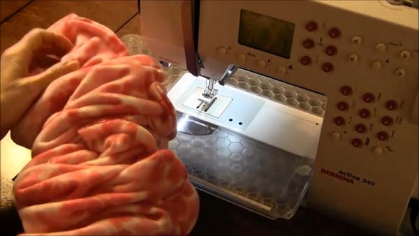 Fleece Fringed Scarf 7 turn scarf