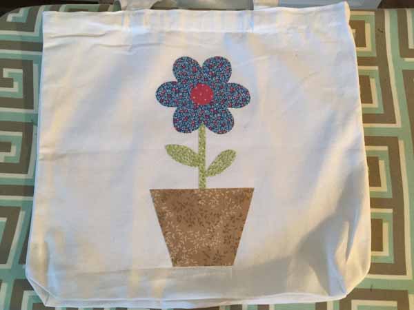 Flower Tote Bag Finished.JPG