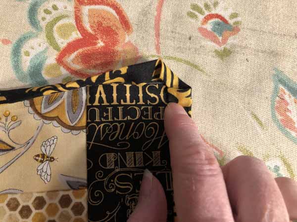 Fold Over Binding Fold Over Side Seam