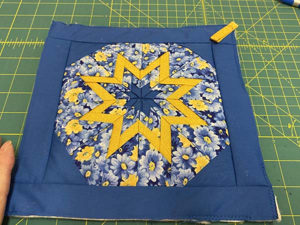 Folded Star Potholder 35 Loop