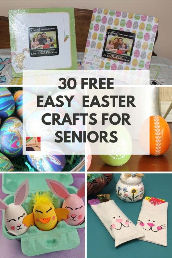 Free Easy DIY Easter Crafts for Adults and Seniors