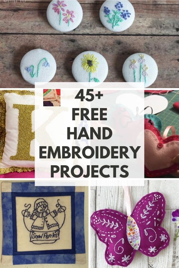 Free Hand Embroidery Patterns and Projects