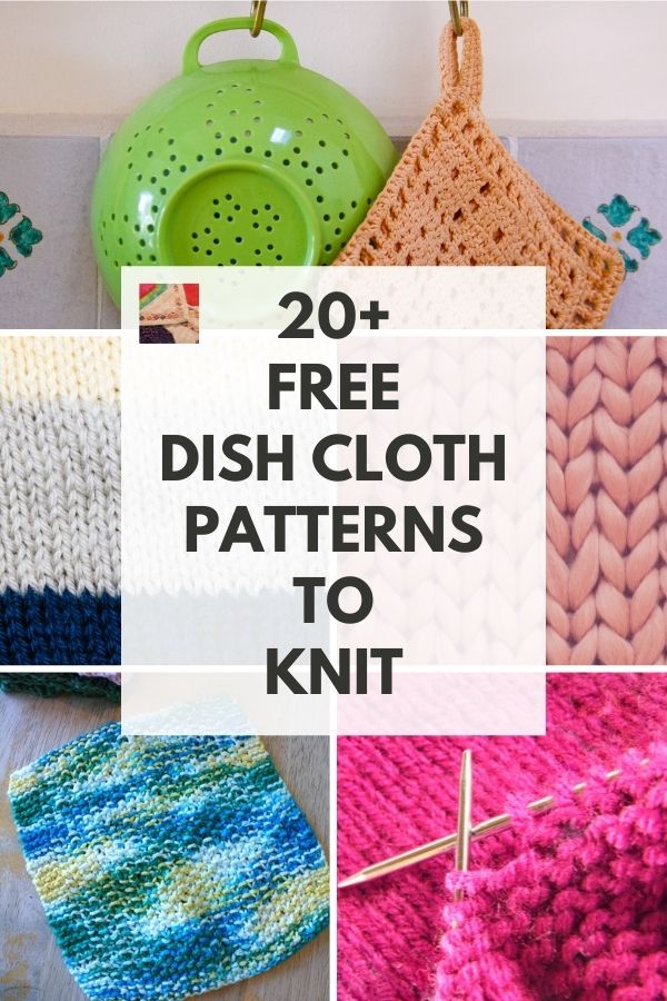 Free Online Knit Dishcloth Patterns