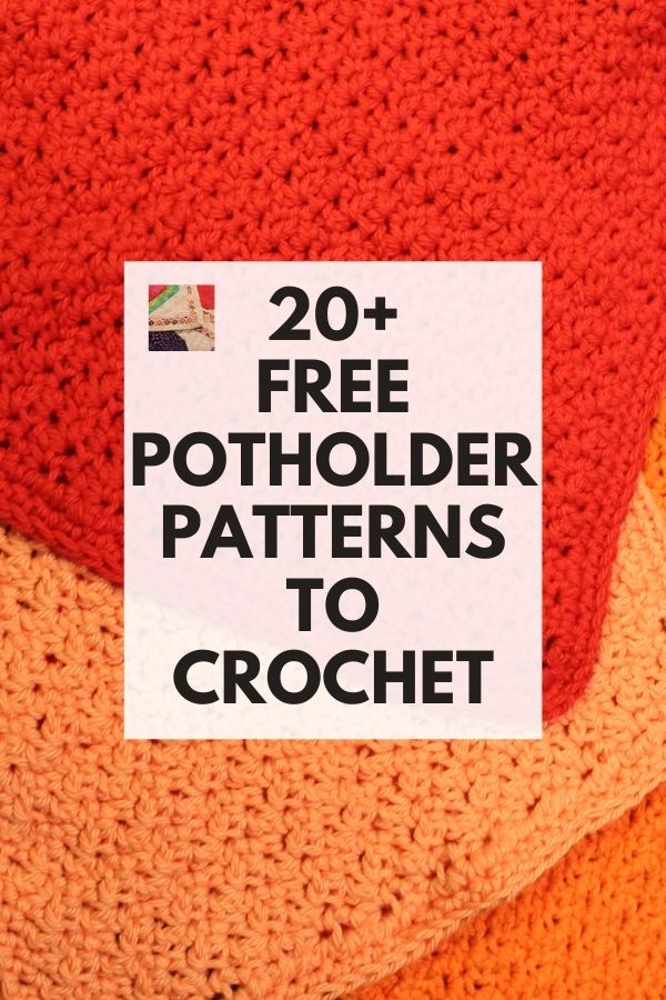 Over 20 Free Crochet Potholder and Hot Pad Patterns