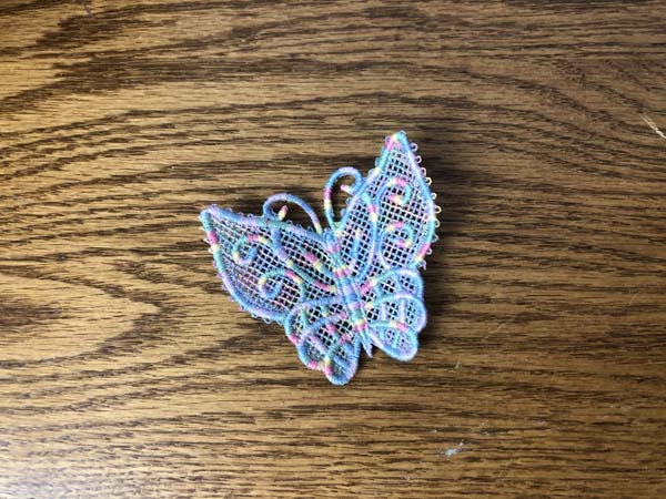 Freestanding Lace Butterfly