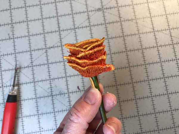 Freestanding Lace Flowers 13 Insert Floral wire