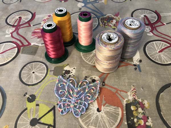 Freestanding Lace Tips Threads