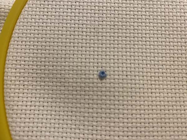 French Knot 8 finished