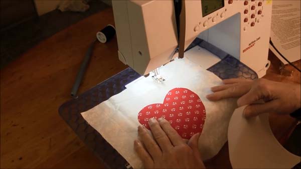 Fusible Web Applique 10 At Sewing Machine