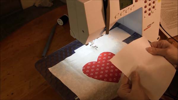 WB Tutorial Using Applique Pressing Sheet and Fusible Web