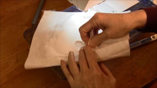 Fusible Web Applique 19 Remove Stabilizer