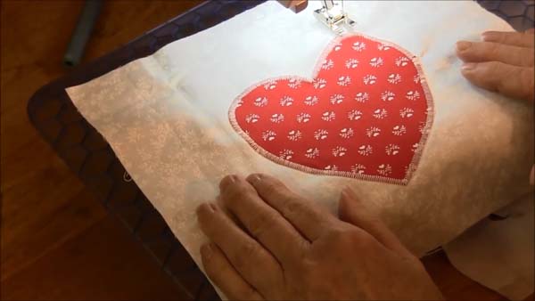 Fusible Web Applique 20 Completed Block