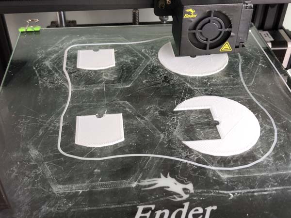 Gardyn 3D Printer printing algae covers