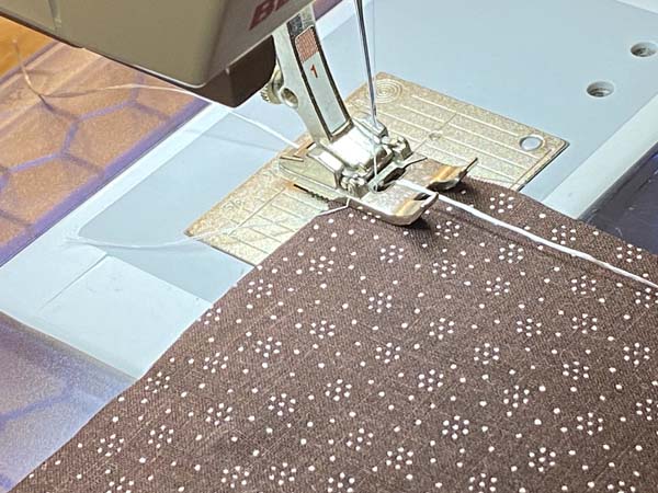 Gather Dental Floss 5 Floss across fabric