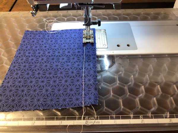 Gather Fabric 3 Stitch Second Line