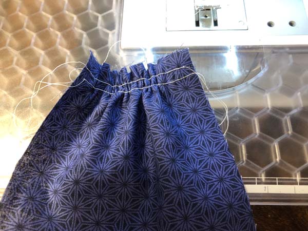 Gather Fabric 7 Even out Gathers