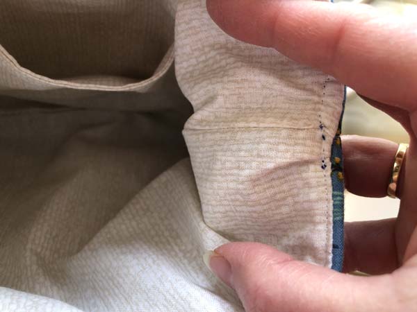 Ginger Handbag Finished Seams