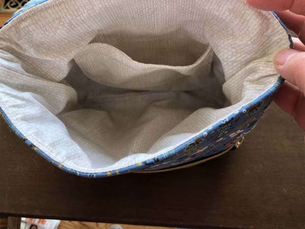 Ginger Handbag Showing Inside