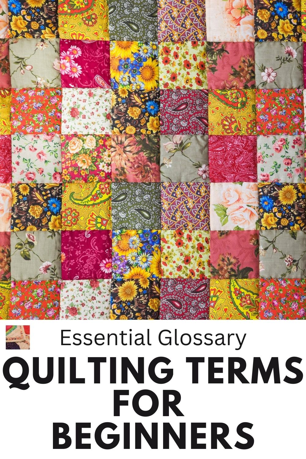 Glossary of Quilting Terms
