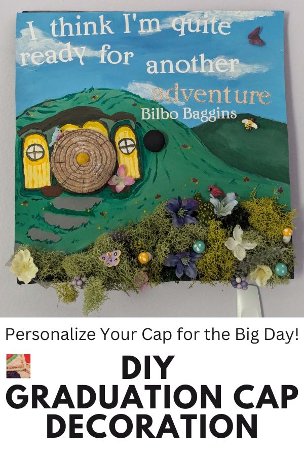 How to Decoration a Graduation Cap - pin