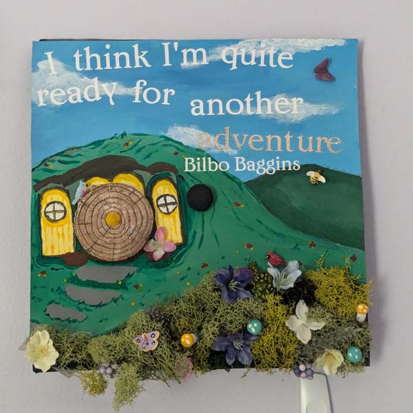 Graduation Cap Hanging On Wall